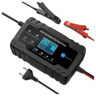Spēcīgs inteliģentais akumulatoru lādētājs 12V 24V 4A 8A