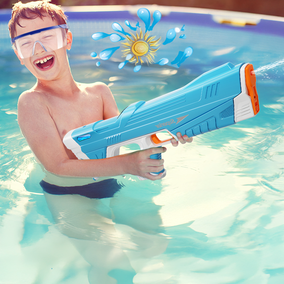 Elektriskais ūdens pistole USB