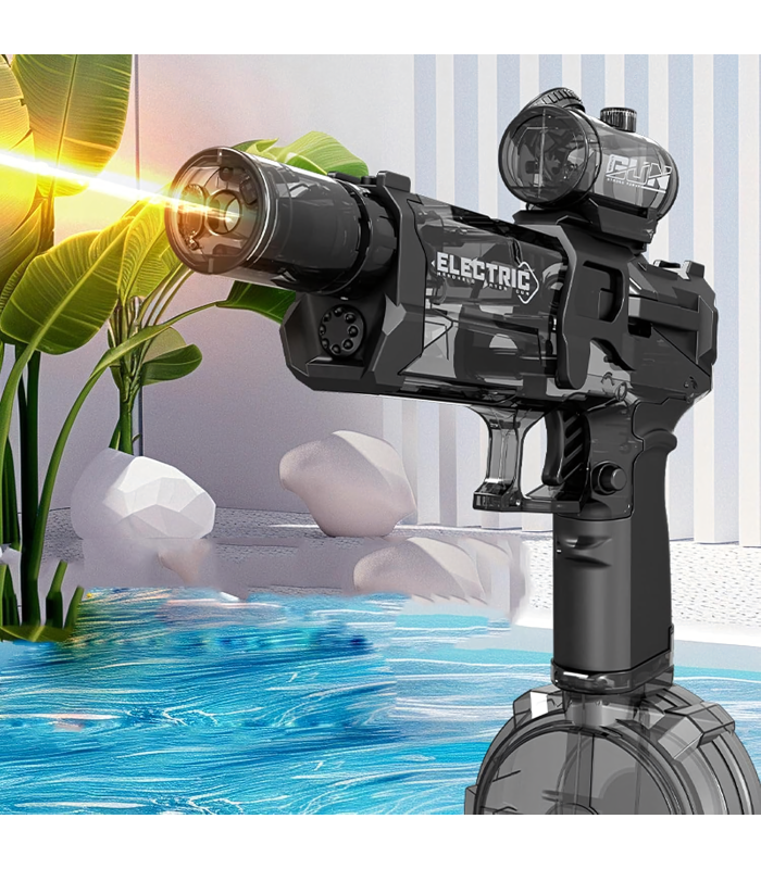 Elektriskais ūdens pistole ar LED apgaismojumu