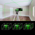 Lāzera līmeņrādis 4D 360° 16 Līnijas ar Statīvu un 2 Akumulatoriem