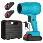 Bezvadu Akumulatora Pūšamā Ierīce Lapu, Putekļu, Sniega Tīrīšanai 400W, 2 x Akumulators