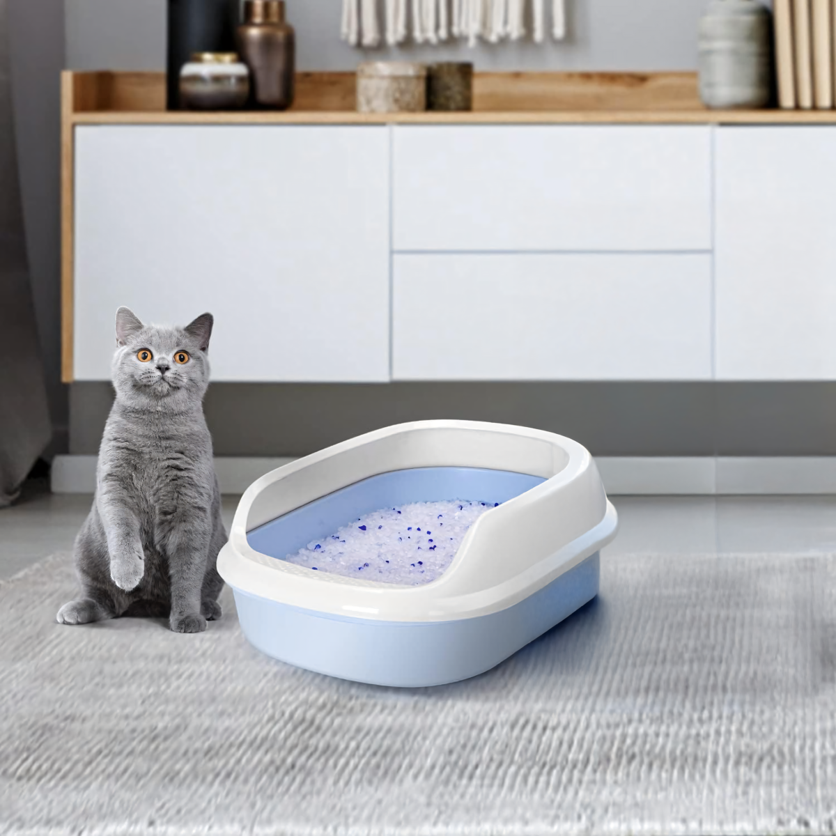 Silikona pakaiši kaķiem 1,5 kg