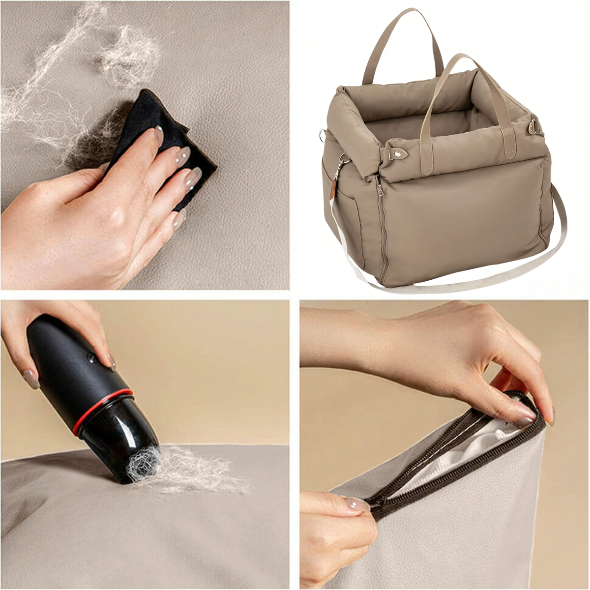 Fotelis-transporteris šuniui ir katei 55x50 cm