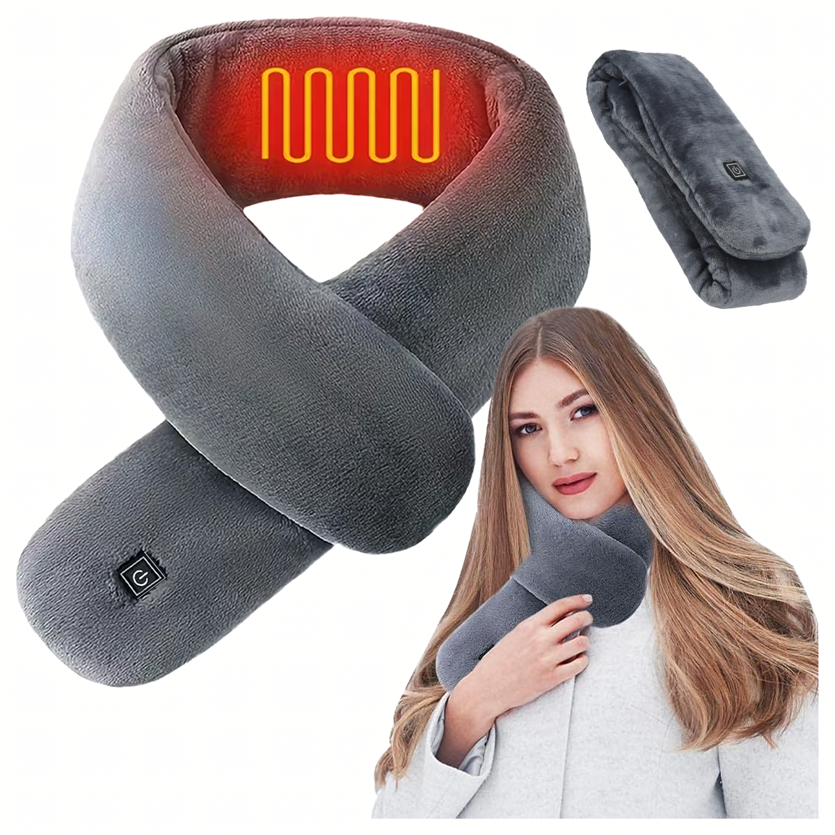 Apsildāms Elektriskais Šalle