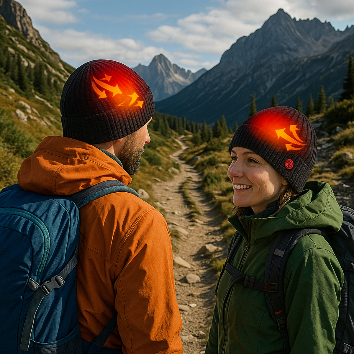 Elektriski apsildāma cepure ar Powerbank