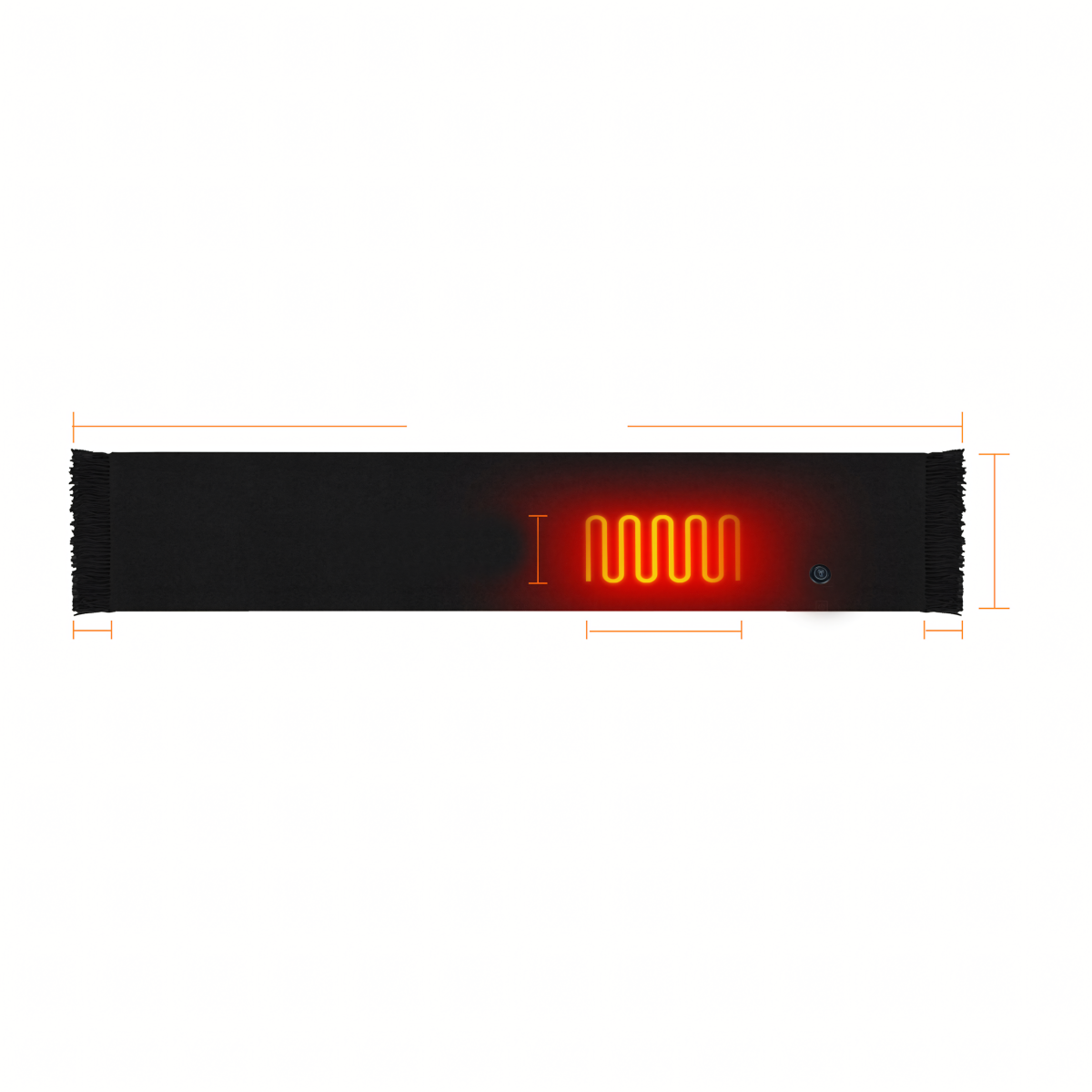 Apsildāms Šalle USB Powerbank