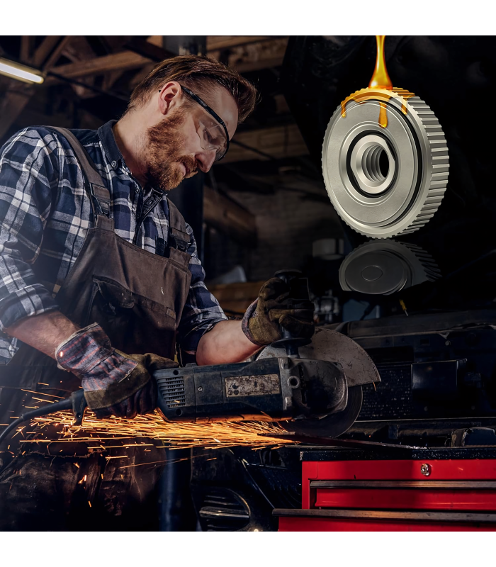 M14 Pašveržņa uzgrieznis leņķa slīpmašīnai - pašpievelkošs un universāls