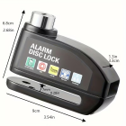 Blokādes Drošība Bremžu Diskam 110dB 7 mm Motorollers Motocikls Velosipēds