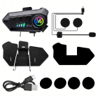 Motociklu Ķiveres Austiņu Komplekts Bluetooth 5.3