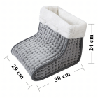 Elektriskais pēdu sildītājs ar tālvadības pulti