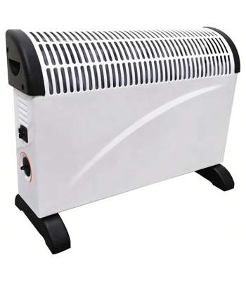 Brīvi stāvošs elektriskais konvektora sildītājs ar termostatu, 2000 W