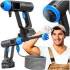 Bezvadu akumulatora augstspiediena mazgātājs ar LCD displeju 21V 50 Bar 500W komplekts