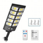 Saules LED lampa ar kustības un krēslas sensoru