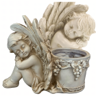 Figurka Doniczka Donica Ogrodowa Rzeźba Aniołek