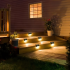 4x Saules LED Dārza Terases Ūdensizturīgas Kāpņu Lampas