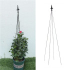 Metāla Pergolas Stends Ziediem 150 cm