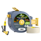 Automātiskais Sienas Dārza Šļūtenes Spoles Ritenis 1/2" 0m Komplekts