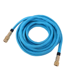 Elastīga izstiepjama dārza šļūtene Premium ar savienotājiem, izturīga, 10,2–22,5 m, 1/2, 3/4