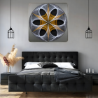 Kreatīvais komplekts String Art 40x40 cm ģeometriskais aplis