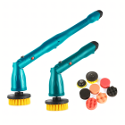 Elektriskā Tīrīšanas Birste Grīdām Logiem Sienām Uzlādējama