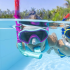 bestway 25046 niršanas komplekts maska pleznas un snorkelis