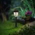 10 gab. saules led dārza lampu komplekts