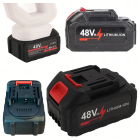 universāls 18 v 6000 mah akumulators mazgātājiem, trimmeriem, zāģiem un skrūvgriežiem