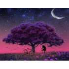 dimanta gleznošanas mozaīkas komplekts 5d koks 30 x 30 cm