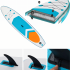 24 x piepūšamais sup dēļiem airēšanai stand up paddle board ar piederumiem 320 cm