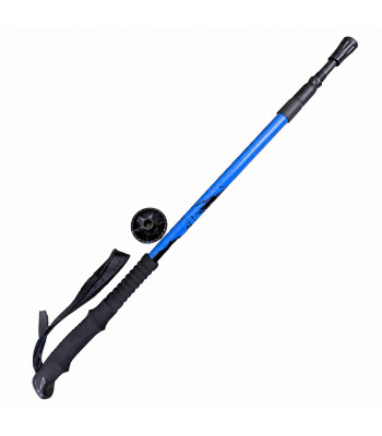Regulējama trekinga nūja pastaigām un nūjošanai, 65-135cm