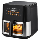 beztauku gaisa friteris air fryer 8 l 1700 w ar 12 programmām