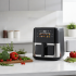 beztauku gaisa friteris air fryer 8 l 1700 w ar 12 programmām