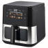 beztauku gaisa friteris air fryer 8 l 1700 w ar 12 programmām
