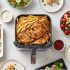 beztauku gaisa friteris air fryer 8 l 1700 w ar 12 programmām
