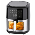 Bezeļļas friteris Air Fryer, 1500W, 12 programmas, jaudīgs, 6L