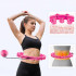 saliekams hula hoop riņķis ar svaru un masāžas izciļņiem plus size