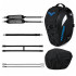 Motocikla mugursoma un ķiveres soma 45 l