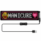 LED paneļa joslas lampa automašīnai “velna acis”, IP65, 19 x 89 cm