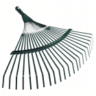 Vēdekļveida lapu un zāles grābeklis 42 cm ar teleskopisko kātu 150 cm