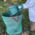 Plastmasas lapu savācējs dārzam un zālei ar satvērēju, liels