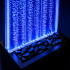 Brīvi stāvoša burbuļojoša ūdens siena ar LED RGB krāsām 150x39x26cm