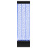 Brīvi stāvoša burbuļojoša ūdens siena ar LED RGB krāsām 150x39x26cm
