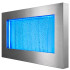 Piekarināma sienas ūdens burbuļu strūklaka ar LED RGB apgaismojumu 95 x 55 x 11,5 cm