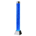 Burbuļojoša ūdens kolonnas stāvlampa ar LED RGB un tālvadības pulti 180x15cm