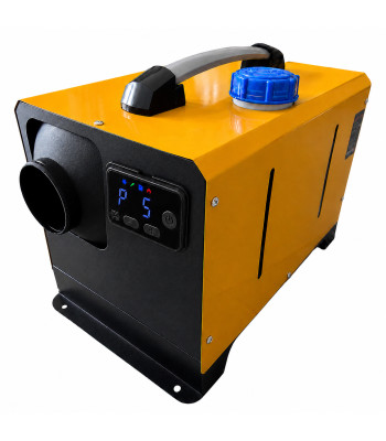 Dīzeļdegvielas sildītājs ar ventilatoru, eļļas sildītājs, autonomā stāvēšanas apsilde, komplekts 8Kw 12/24V