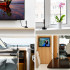 Iekštelpu digitālā TV antena ar aktīvo pastiprinātāju DVB-T2 HEVC MUX-8 ar magnētu 4K