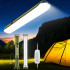 Piepūšama LED kempinga lampa ar USB 90x12cm 500 Lm