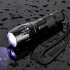 Taktiskais LED lukturītis, ūdensizturīgs, militārais, jaudīgs, Zoom — 10W, 200Lm, 300m, T6