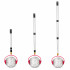 Teleskopiskais riekstu, bumbiņu, ābolu un augļu savācējs, kāts 48-105cm