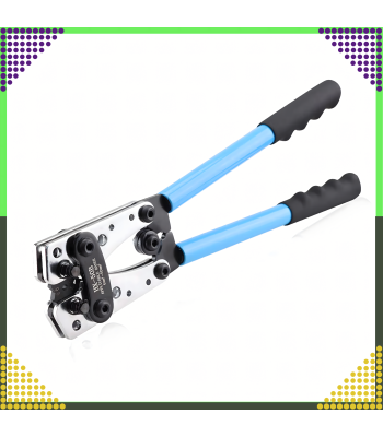 Vadu uzgaļu un konektoru presēšanas knaibles 6-50mm AWG